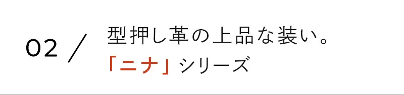 「ニナ」シリーズへ