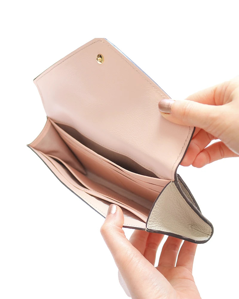 新価格版 エーテル ピンク レター型長財布 長財布