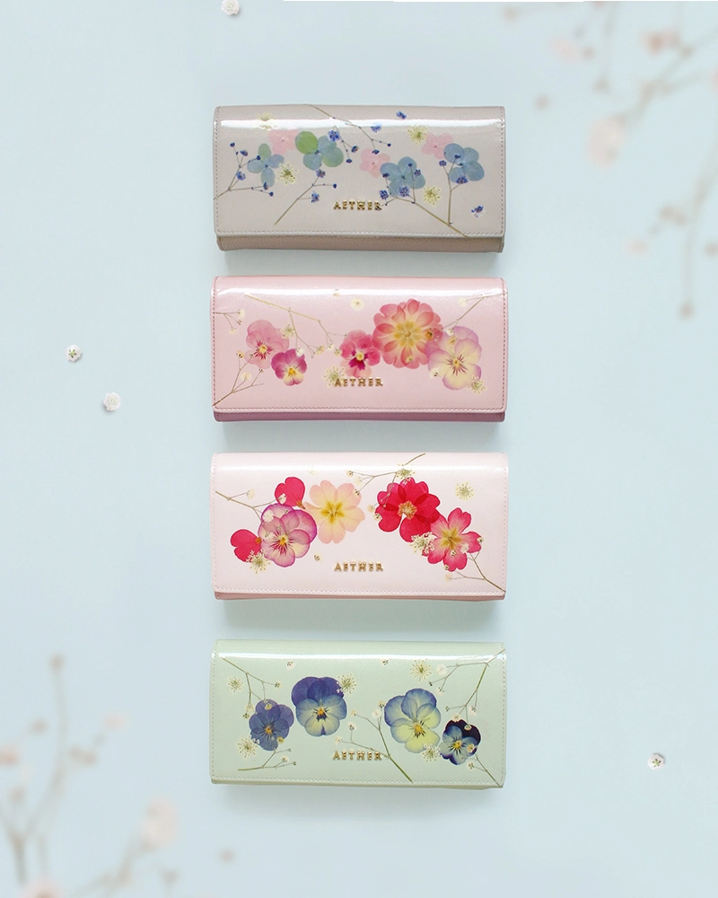 押し花レザー「ジュリエット」