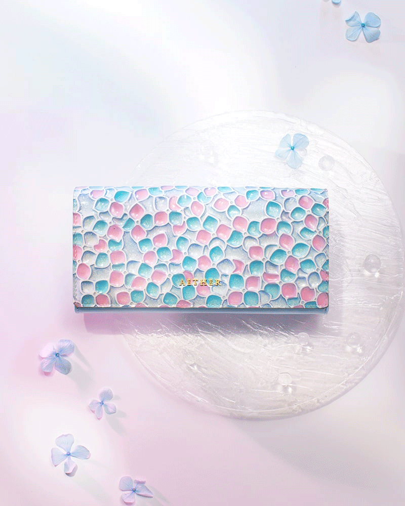 紫陽花レザー「オルテンシア」