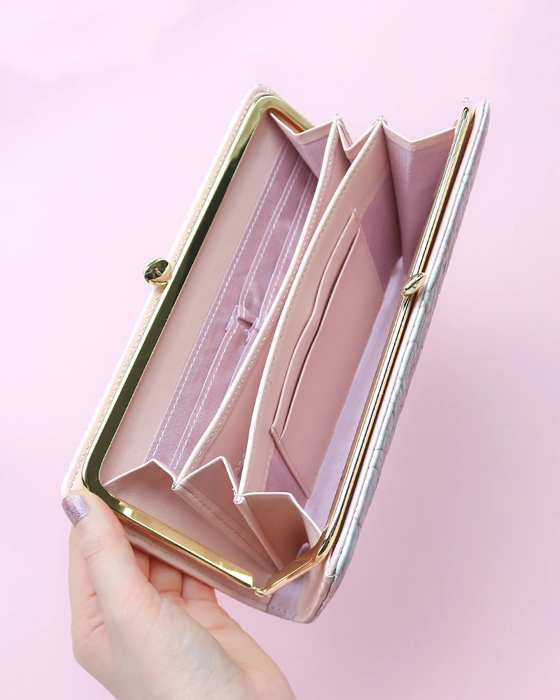 桜柄グレインレザー サクラ 長財布 がま口 Aether エーテル 公式