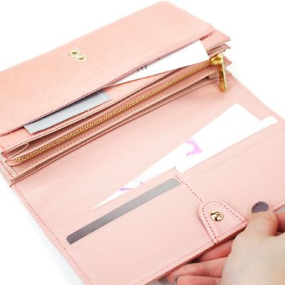 ヘアカーフ「アリュール」長財布（かぶせ）