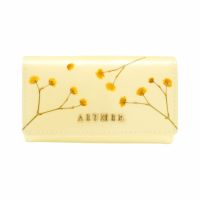 押し花エナメルレザー「ジプソフィア」キーケース