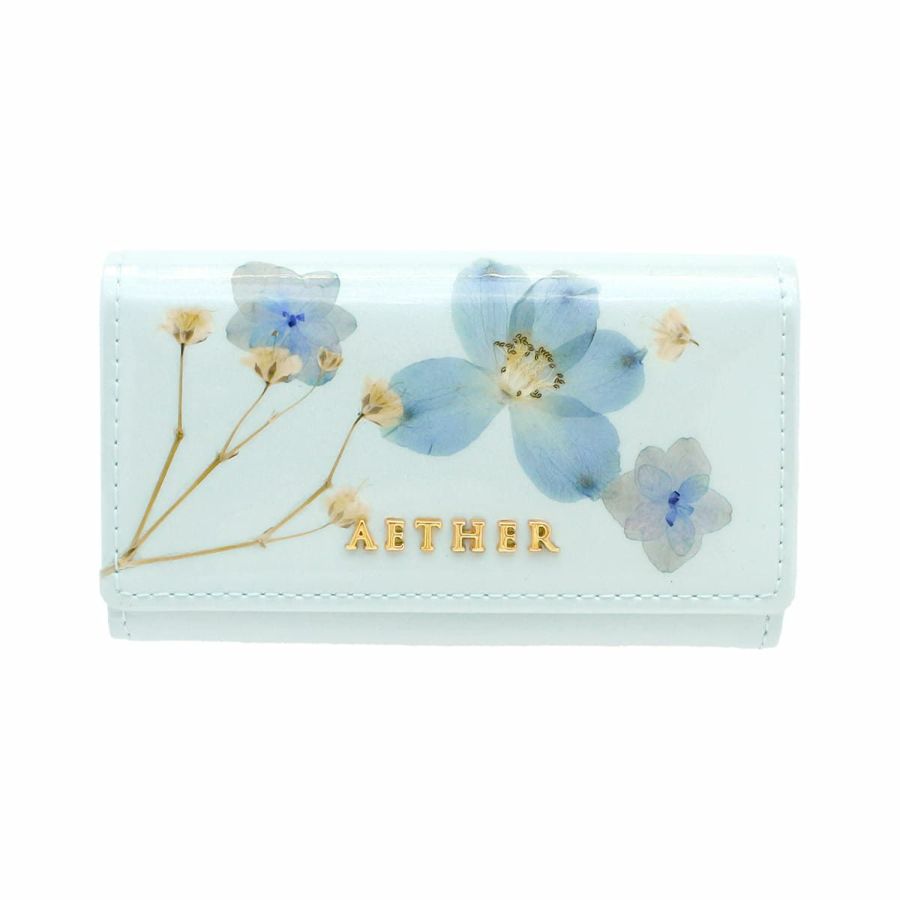 押し花レザー「ジュリエット」キーケース