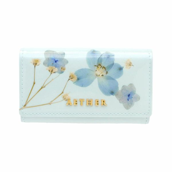 押し花レザー「ジュリエット」キーケース