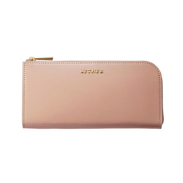 コードバン「ディアマン」L字ファスナー長財布｜AETHER