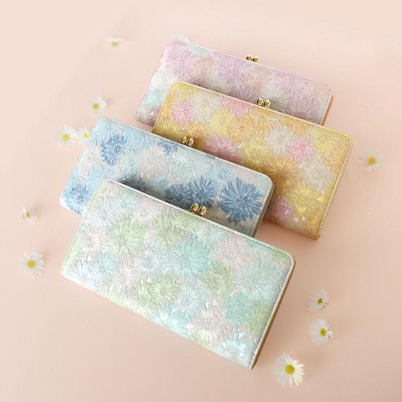 がま口長財布」販売終了とリニューアルのお知らせ｜花のように