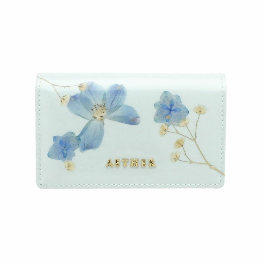 押し花レザー「ジュリエット」カードケース