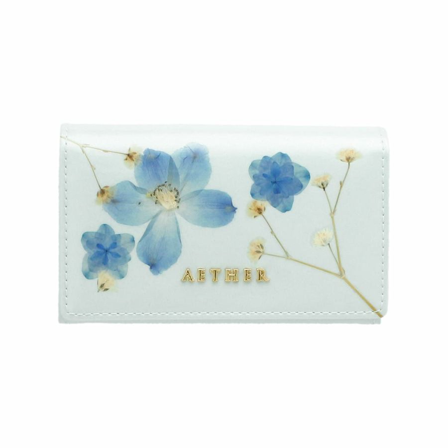 押し花レザー「ジュリエット」カードケース