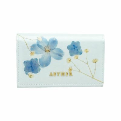押し花レザー「ジュリエット」カードケース
