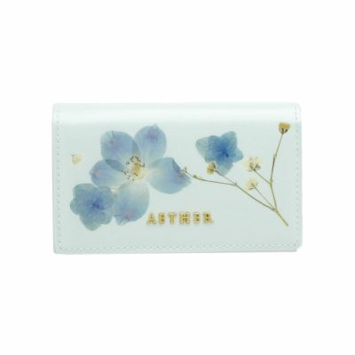 押し花レザー「ジュリエット」カードケース