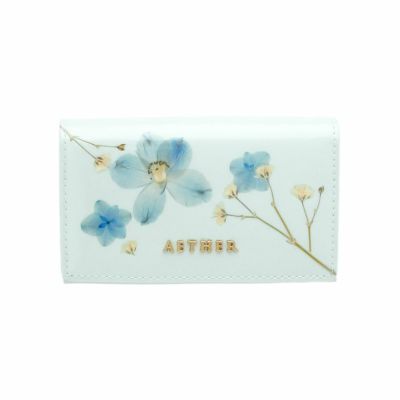 押し花レザー「ジュリエット」カードケース