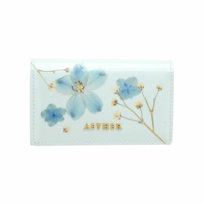 押し花レザー「ジュリエット」カードケース
