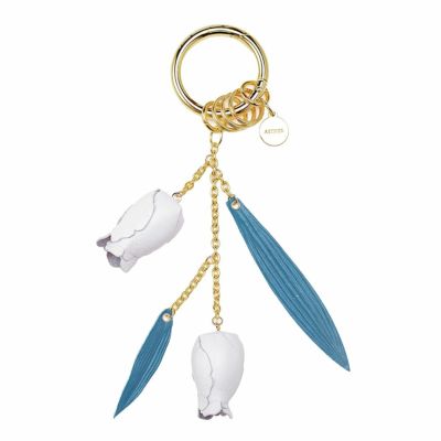 「SWING CHARM」キーリング　チューリップ